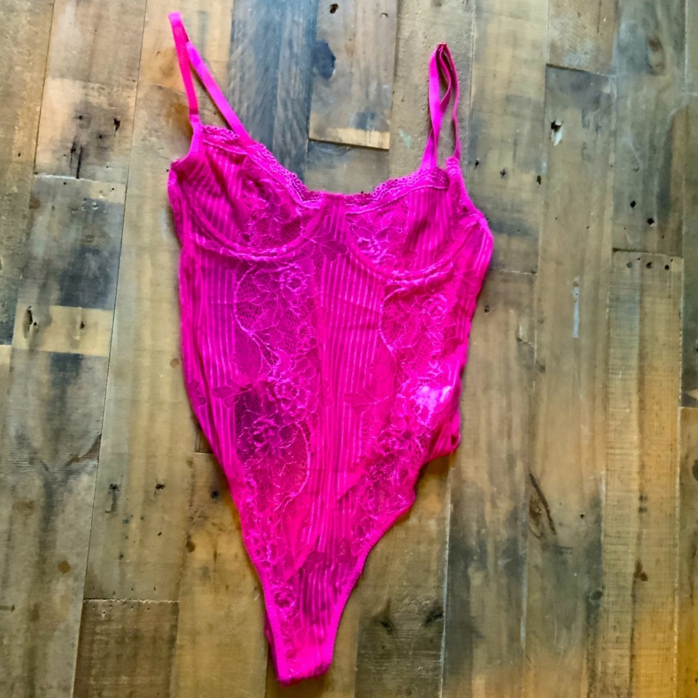Hot Pink Bodysuit '